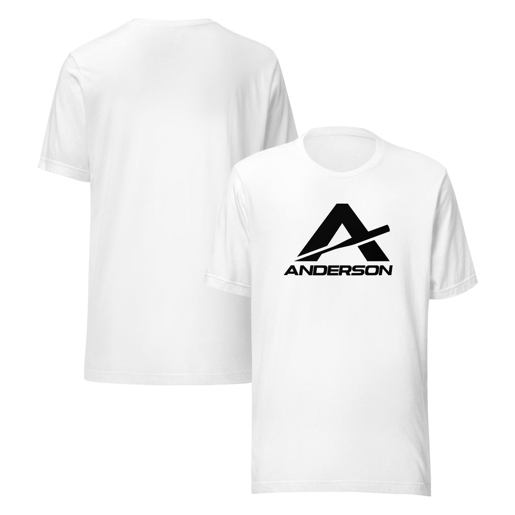 【ANDERSSON BELL】 UNISEX STOOL PATCH LOGO T-SHIRTS WHITE UNISEX T-SHIRTS – Andersson Bell