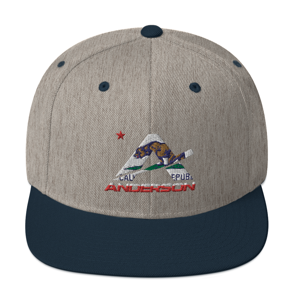 Anderson California Logo Snapback Hat (Choose Color)