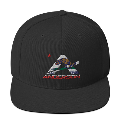 Anderson California Logo Snapback Hat (Choose Color)
